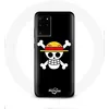 Image de Coque pour Samsung Galaxy S11 Plus One Piece Manga Tete de Mort Fond Noir Maniacase