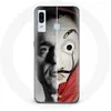 Image de Coque pour samsung galaxy A40 La casa de papel Berlin Masque Split Maniacase