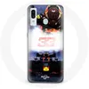 Image de Coque pour Samsung Galaxy A20 Formule 1 Max Verstappen Pilote de F1 noir rouge et jaune Maniacase