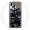 Image de Coque pour Samsung Galaxy A30 Formule 1 Yuki Tsunoda pilote automobile de F1 Bleu Maniacase