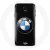 Image de Coque pour Samsung Galaxy S4 BMW Logo fond noir Maniacase