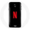 Image de Coque pour Samsung Galaxy S4 Netflix Logo rouge fond noir Maniacase