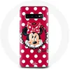 Image de Coque pour Samsung Galaxy s10 edge Minnie Mouse Dessin animé Rouge Maniacase