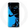 Image de Coque pour Samsung Galaxy s10 edge Nike Logo Bleu et Noir Maniacase