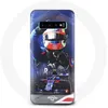 Image de Coque pour Samsung Galaxy S10 edge Formule 1 Pierre Gasly Pilote automobile F1 Rouge Bleu Maniacase