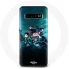 Image de Coque pour Samsung Galaxy s10 edge Demon Slayer Manga Tanjiro et Nezuko Maniacase