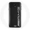 Image de Coque pour Samsung Galaxy S5 Amg Logo Carbone Texture Maniacase