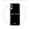 Image de Coque pour Samsung Galaxy A70 Squid Game logo Fond Noir Maniacase