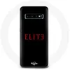 Image de Coque pour Samsung Galaxy S10 Elite Saison 5 Logo Rouge Fond Noir Maniacase