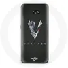 Image de Coque pour Samsung Galaxy A3 2016 Vikings Série Saison 6 logo V Epée Gris Fond Noir Maniacase