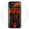 Image de Coque pour Iphone 12 Stranger Things Saison 4 Affiche Art Equipages de la Nouvelle Théorie Maniacase