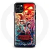 Image de Coque pour Iphone 12 Stranger Things Teaser Saison 4 Affiche Personnages Art Maniacase