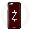 Image de Coque pour Iphone 5 Ozark Saison 4 Logo Z Blanc Fond Rouge Maniacase
