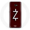 Image de Coque pour Samsung Galaxy A5 Ozark Saison 4 Logo Z Blanc Fond Rouge Maniacase