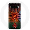 Image de Coque pour Samsung Galaxy S10 Stranger Things Saison 4 Affiche Equipages de la Nouvelle Théorie Maniacase