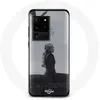 Image de Coque pour Samsung Galaxy S20 Ultra Game of Thrones Saison 8 Daenerys Targaryen feu et sang Le Trône de Fer Logo Gris Maniacase