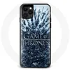 Image de Coque pour Iphone 11 Pro Max Game of Thrones saison 8 Episode 1 Le Trône de Fer Personnages logo Gris Maniacase
