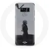 Image de Coque pour Samsung Galaxy S8 Game of Thrones Saison 8 Daenerys Targaryen feu et sang Le Trône de Fer Logo Gris Maniacase