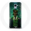 Image de Coque pour Samsung Galaxy A8 2018 Loki Thor Ragnarok avec Casque Affiche Personnage Série Saison 1 Maniacase