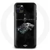 Image de Coque pour Iphone 13 Pro Max Game of Thrones Saison 8 Le Trône de Fer La maison Stark Logo L'hiver arrive Maniacase