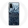 Image de Coque pour Samsung Galaxy A41 Game of Thrones saison 8 Episode 1 Le Trône de Fer Personnages logo Gris Maniacase
