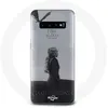 Image de Coque pour Samsung Galaxy S10 Plus Game of Thrones Saison 8 Daenerys Targaryen feu et sang Le Trône de Fer Logo Gris Maniacase
