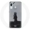 Image de Coque pour Samsung Galaxy A40 Game of Thrones Saison 8 Daenerys Targaryen feu et sang Le Trône de Fer Logo Gris Maniacase