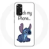 Image de Coque pour Xiaomi Redmi Note 11S 4G Lilo et Stitch mignon Fond blanc Maniacase