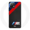 Image de Coque pour Xiaomi Mi 11 Lite BMW M Logo carbone Maniacase