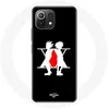 Image de Coque pour Xiaomi Mi 11 Lite Hunter x Hunter Manga Logo Noir Maniacase