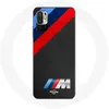 Image de Coque pour Xiaomi Redmi Note 10 5G BMW M Logo carbone Maniacase