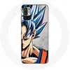 Image de Coque pour Xiaomi Redmi Note 10 5G Anime Dragon Ball Goku Cheveux bleu Maniacase