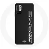 Image de Coque pour Xiaomi Poco M3 Pro Amg Logo Carbone Texture Maniacase