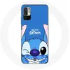 Image de Coque pour Xiaomi Redmi Note 10T 5G Stitch mignon fond bleu Maniacase