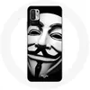 Image de Coque pour Xiaomi Poco M3 Pro Nous Sommes Légion Masque Anonyme Maniacase