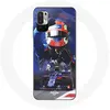 Image de Coque pour Xiaomi Redmi Note 10T 5G Formule 1 Pierre Gasly Pilote automobile F1 Rouge Bleu Maniacase