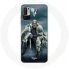 Image de Coque pour Xiaomi Redmi Note 10 5G Vikings Série Saison 6 Ragnar Lothbrok logo V Epée Gris Fond Brouillard Maniacase