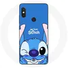 Image de Coque pour Xiaomi Redmi Note 5 Pro Stitch mignon fond bleu Maniacase