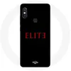 Image de Coque pour Xiaomi Redmi Note 5 AI Dual Camera Elite Saison 5 Logo Rouge Fond Noir Maniacase