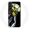 Image de Coque pour Samsung Galaxy S22 Valentino Rossi Numéro 46 Pilote de vitesse moto Maniacase