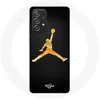 Image de Coque pour Samsung Galaxy A52 Air Michael Jordan Logo Jaune Maniacase