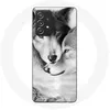 Image de Coque pour Samsung Galaxy A52 Loup Duo animaux Maniacase