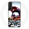 Image de Coque pour Samsung Galaxy S21 FE Casque MotoCross Maniacase