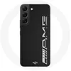 Image de Coque pour Samsung Galaxy S22 Amg Logo Carbone Texture Maniacase