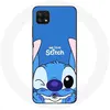 Image de Coque pour Samsung Galaxy A22 5G Stitch mignon fond bleu Maniacase