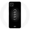 Image de Coque pour Samsung Galaxy A22 5G Audi Logo cache moyeu fond noir Maniacase