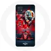 Image de Coque pour Samsung Galaxy A51 5G Formule 1 Sebastian Vettel Pilote F1 Rouge Maniacase