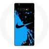 Image de Coque pour Samsung Galaxy Note 9 Nike Logo Bleu et Noir Maniacase