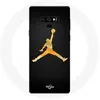 Image de Coque pour Samsung Galaxy Note 9 Air Michael Jordan Logo Jaune Maniacase