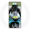 Image de Coque pour Samsung Galaxy Note 9 Valentino Rossi Pilote de course moto 46 Maniacase